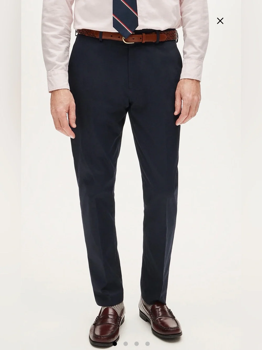 J.Crew Navy Ludlow Slim-fit Suit Pant in Japanese Cotton Chino Size 30 x 30 NWT